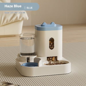 Revolutionize Your Pet's Feeding Routine with the Pet Automatic Feeder Water Bowl Dispenser System