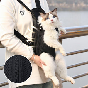 The Ultimate Pet Breathable Adjustable Front Backpack Carrier Bag